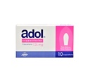 [G00104] ADOL 125MG SUPPOSITORIES 10.S