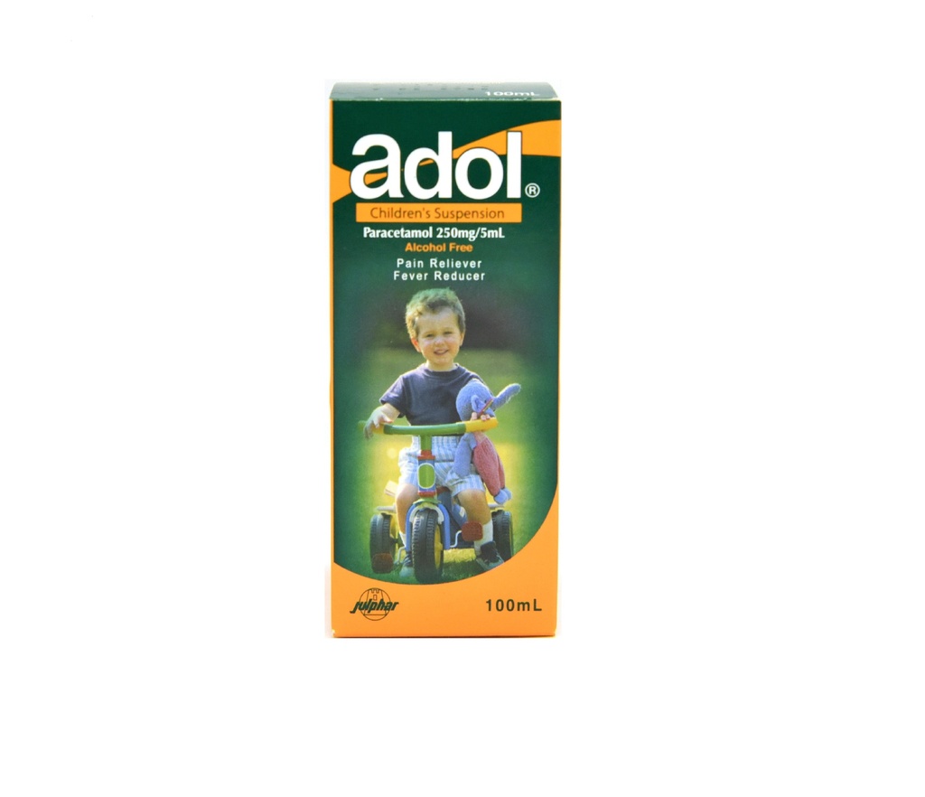 ADOL SUSPENSION 250MG 100ML