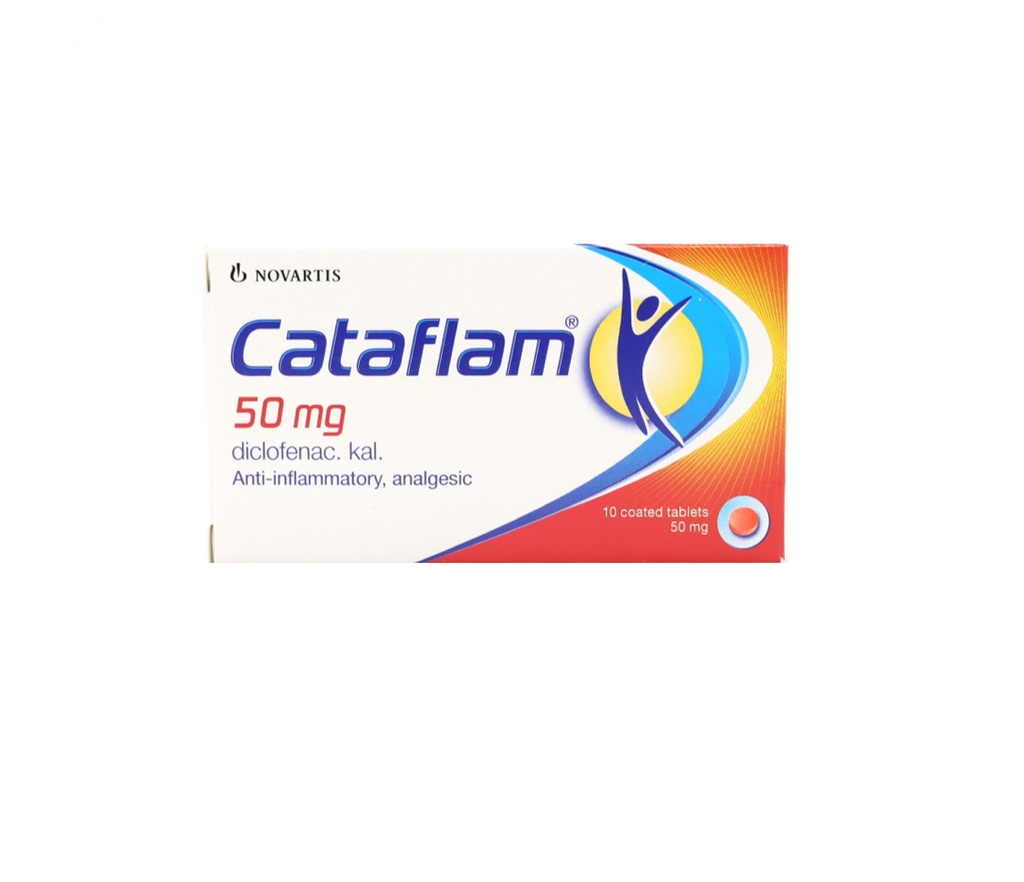 CATAFLAM 50MG TABS 10'S