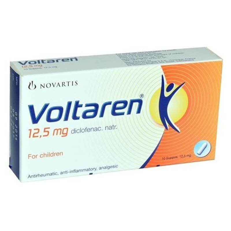 VOLTAREN SUPP 12.5MG 10'S