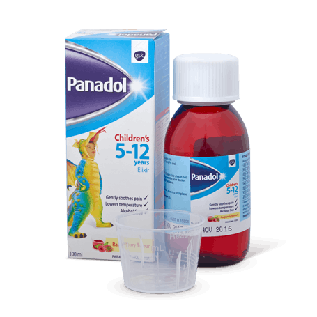 PANADOL CHILDERN 5-12/Y ELIXIR 100 ML