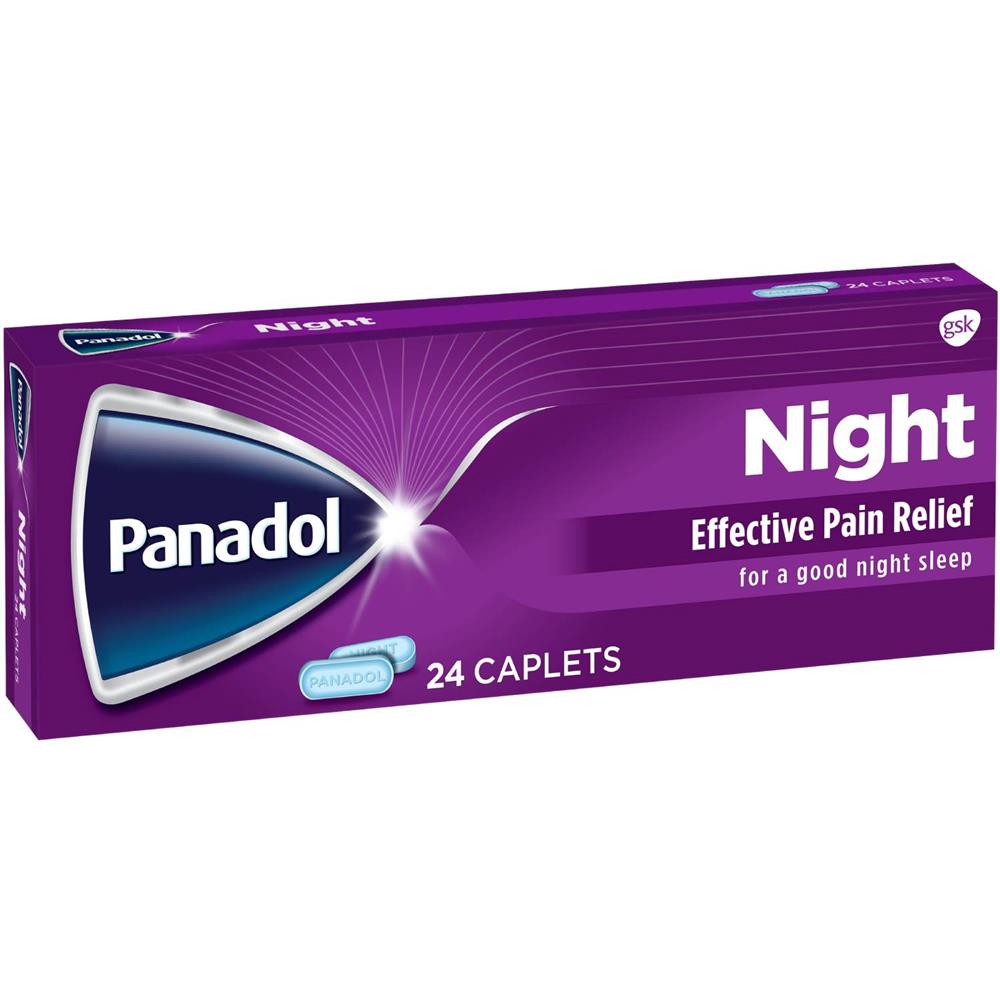 PANADOL NIGHT TABLETS 24'S