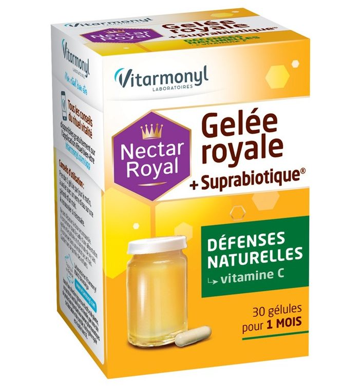 Nectar Royal Gelee Royale+Suprabiotique 30 Caps