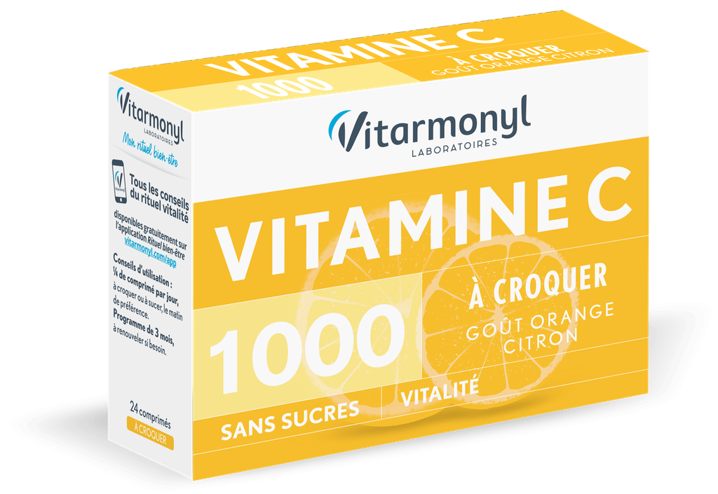 Vitarmonyl Vitamin C 1000 Mg 24 Lozenges