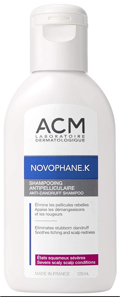 ACM NOVOPHANE.K ANTI-DANDRUFF SHAMPOO 125ML