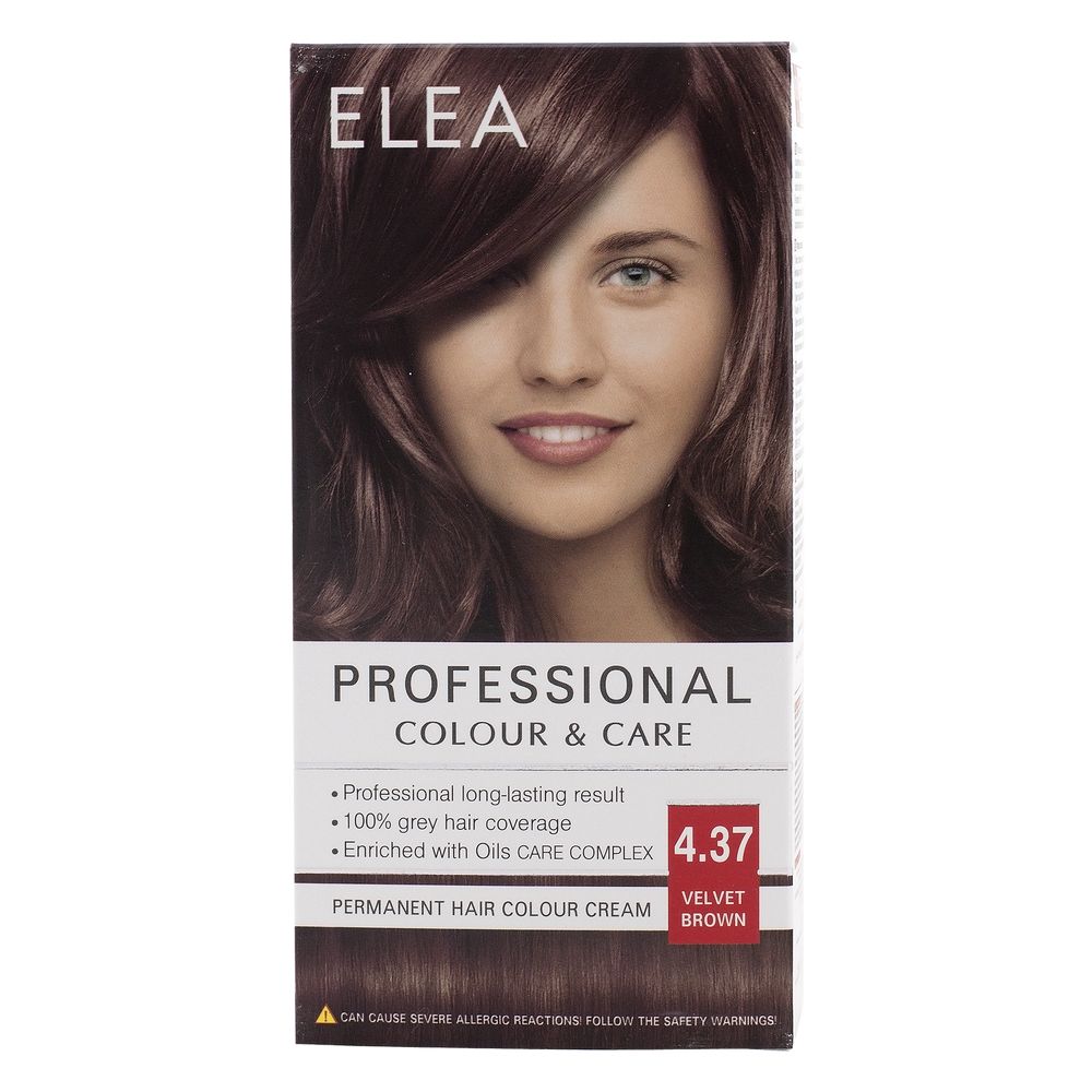 Elea Profisional Hair Colour 4.37