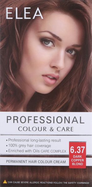 Elea Profisional Hair Colour 6.37 Dark Copper Blond