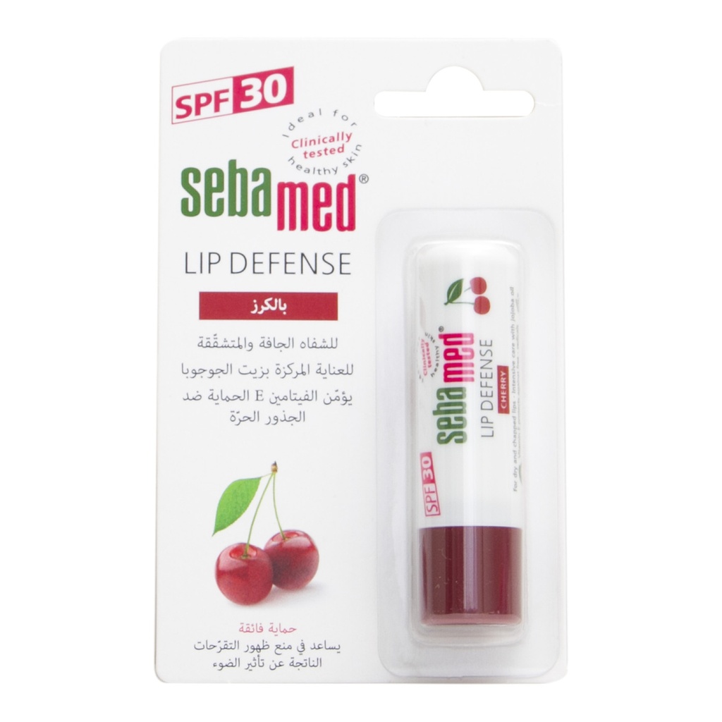 SEBAMED LIP DEFENSE CHERRY 4.8G SPF-30