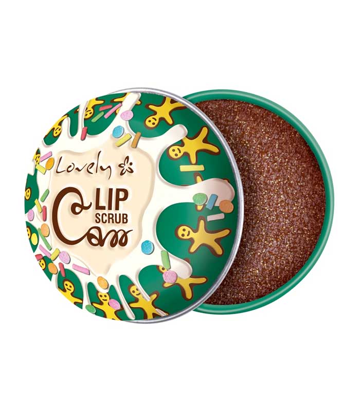 Lovely lip Scrub Can Cinnamon Chocolate 