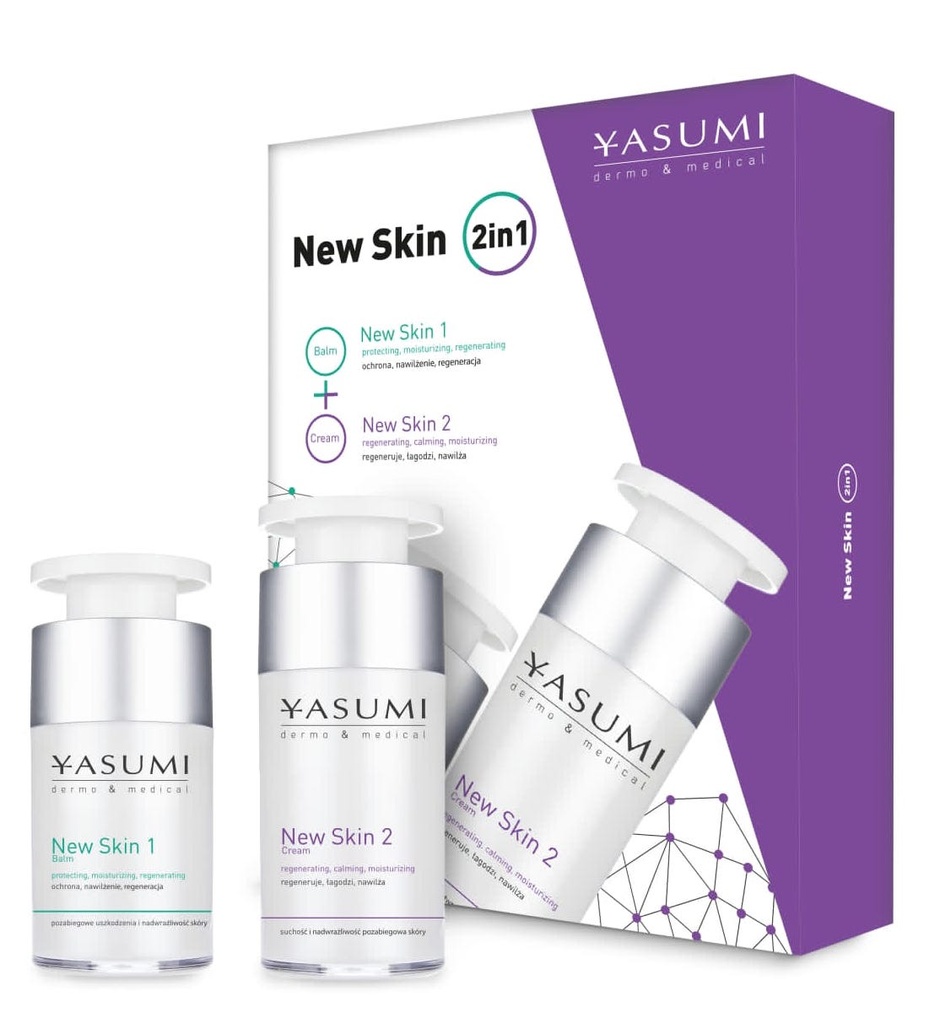 YASUMI NEW SKIN KIT (BALM 15 ML+CREAM 30 ML)