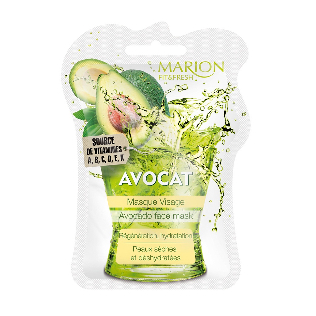 MARION- FIT &amp;FRESH AVOCADO FACE MASK