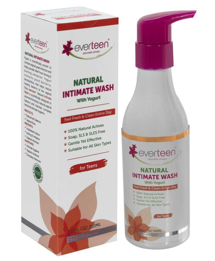 Everteen Natural Intimate Wash 210 Ml