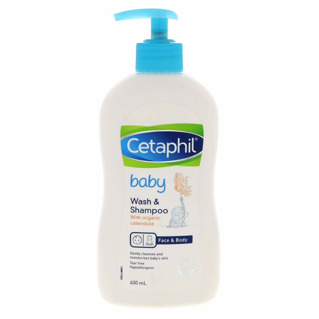 Cetaphil Baby Wash&amp;Shampoo Calendula 400 Ml