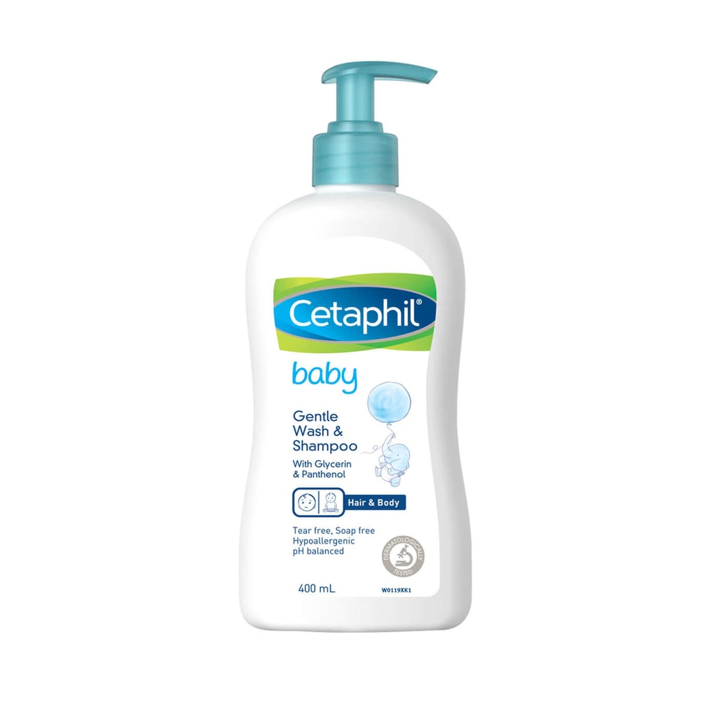 Cetaphil Baby Gentle Wash&amp;Shampoo 400 Ml