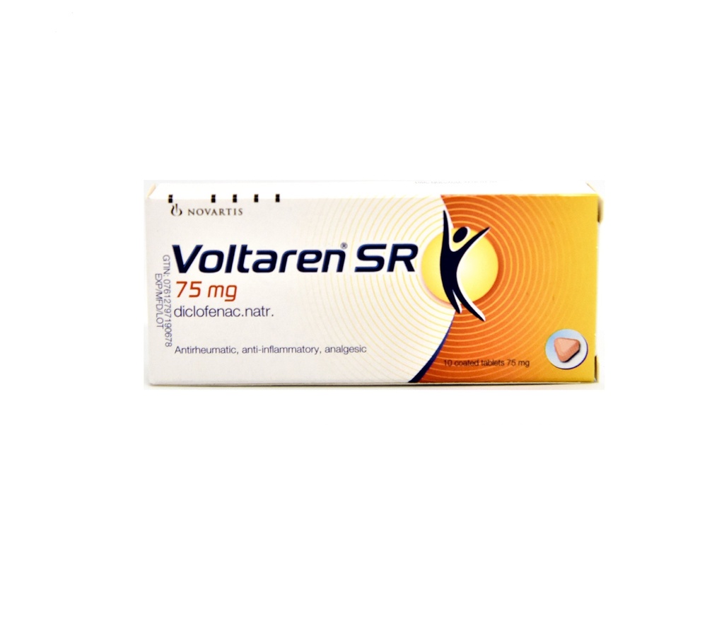 Voltaren SR 75 Mg Tabs10'S