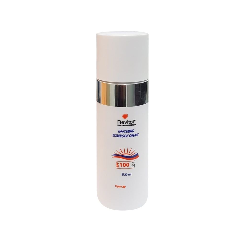 Revitol Whitening Sunblock Spf100+ Tinted Cream 30 Ml