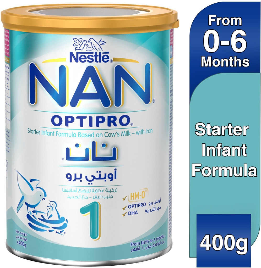 Nan Optipro Milk Powder No-1 400 G