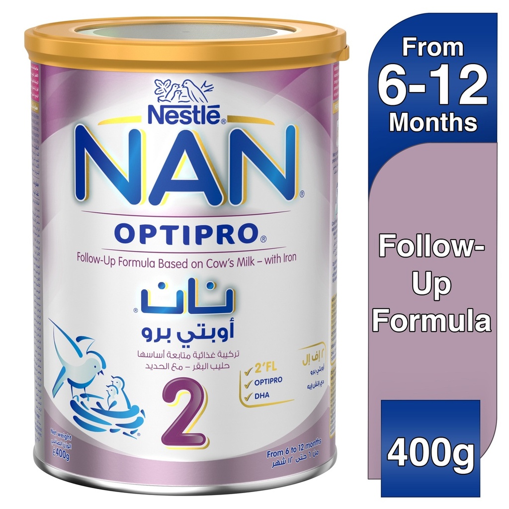 Nan Optipro Milk Powder No-2 400 G