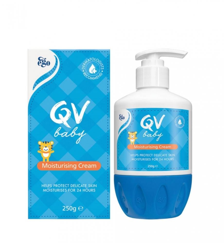 QV BABY MOISTURIZING CREAM PUMP 250G