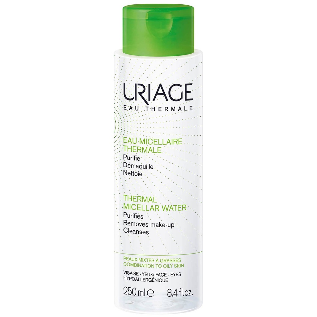 URIAGE EUA MICELLAIRE THERMALE GREEN OILY SKIN 250 ML