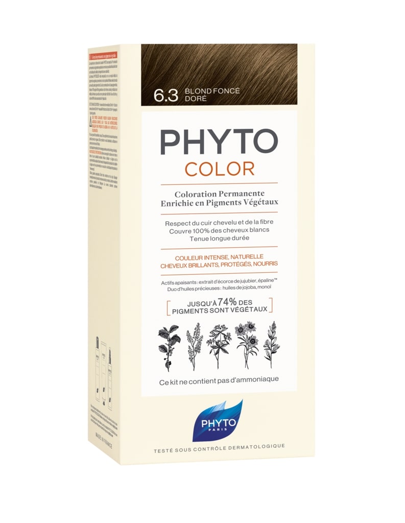 PHYTO HAIR COLOUR BLOND FORCE DORE 6.3