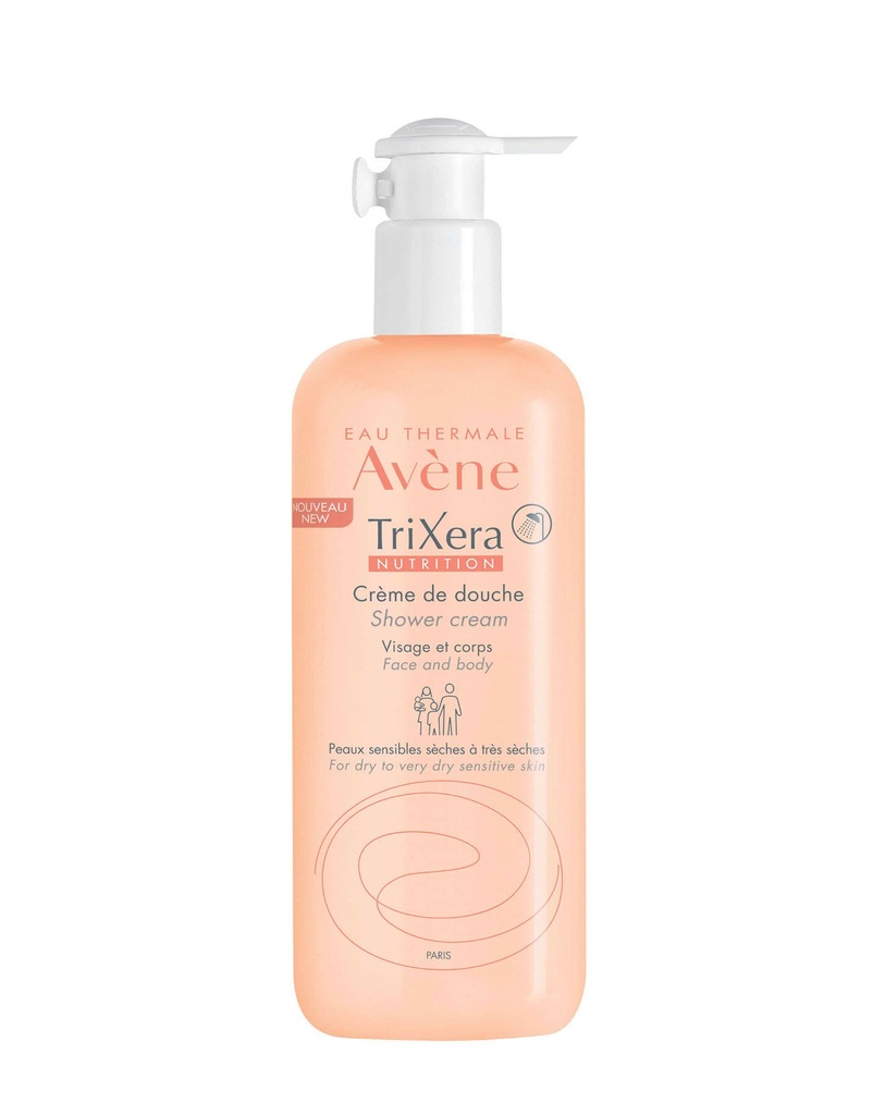 AVENE TRIXERA NUTRI-FLUID CLEANSING GEL 500 ML