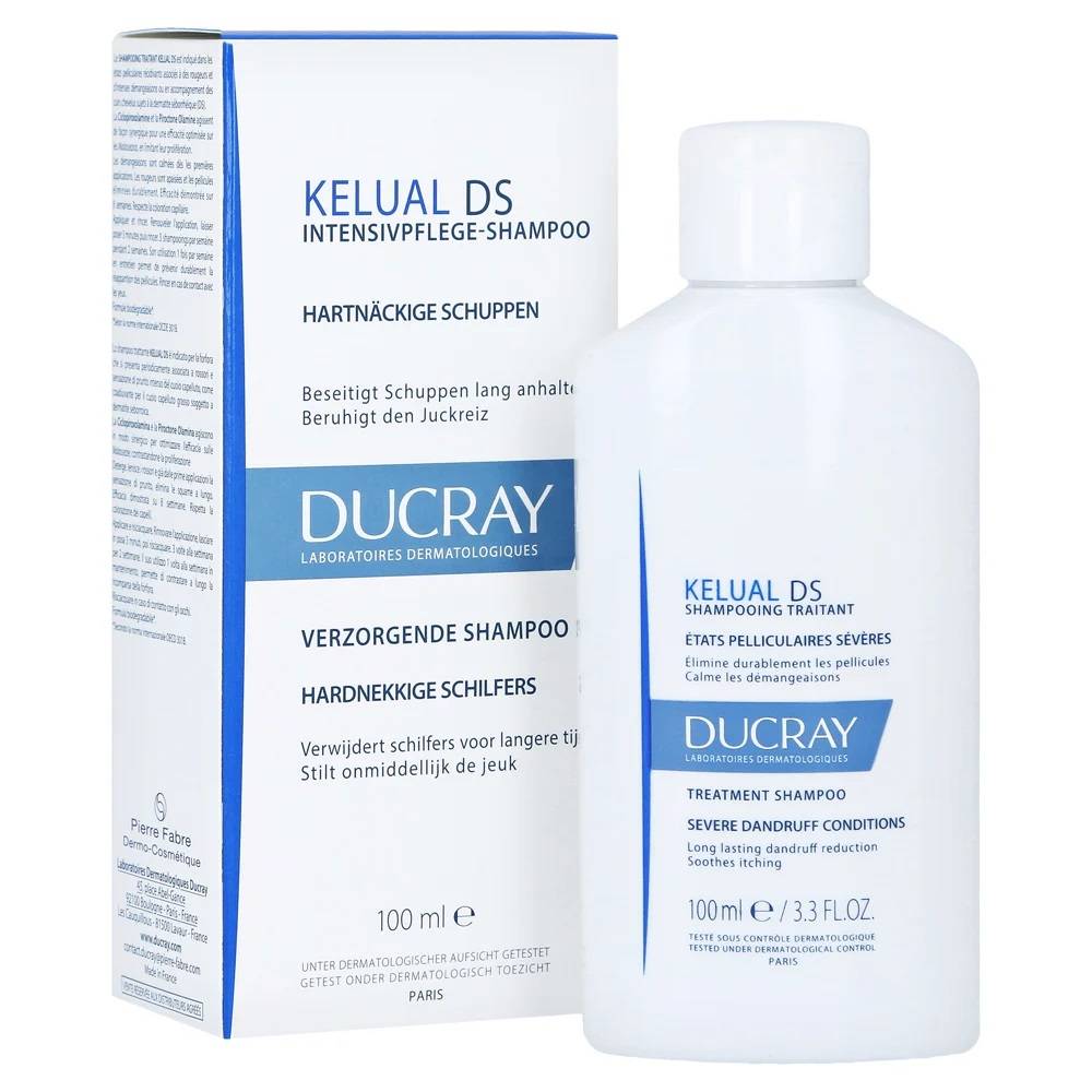 DUCRAY KELUAL DS ANTI DANDRUFF SHAMPOO 100ML 