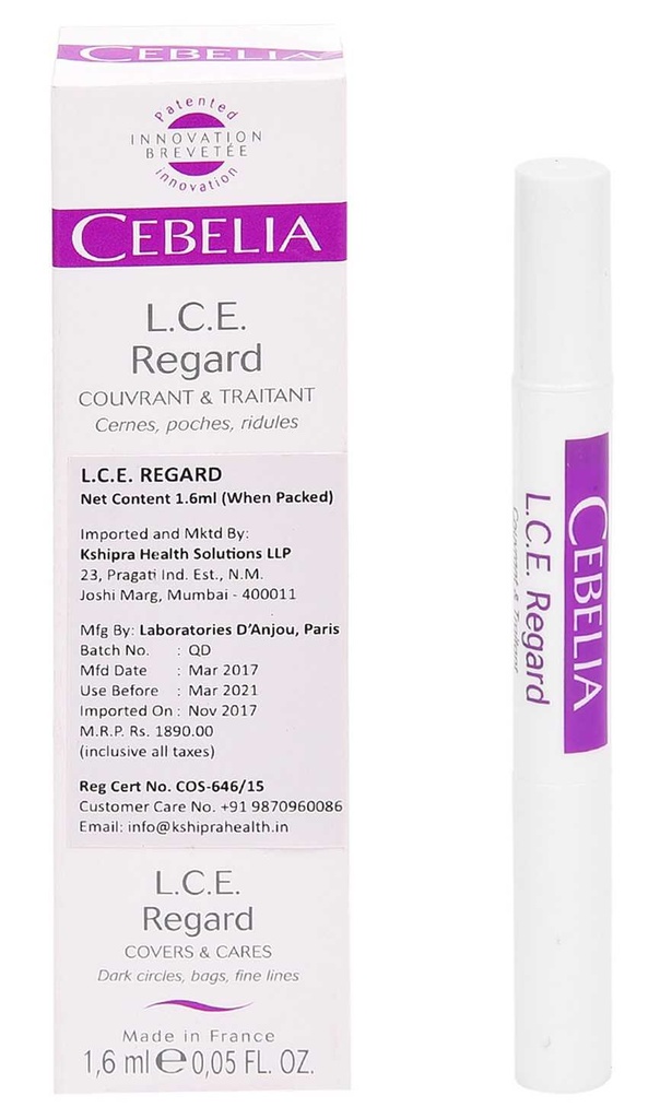 CEBELIA L.C.E. REGARD DARK CIRCLE&amp;BAGS CREAM 1.6ML