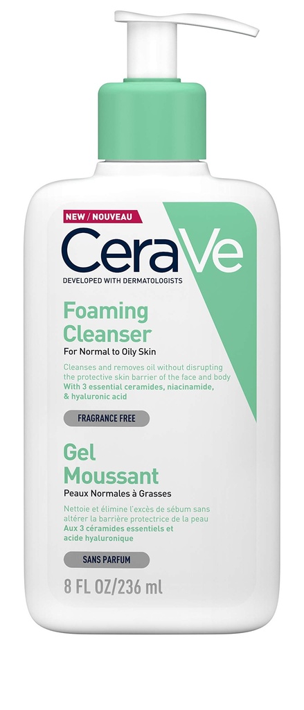 CERAVE FOAMING CLEANSER 236ML