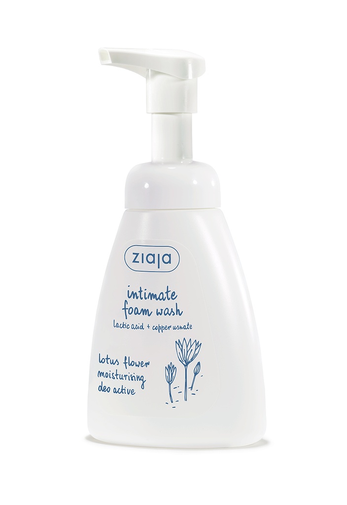 Ziaja Intimate Foam Wash Louts Flower Moisturising 250 ML