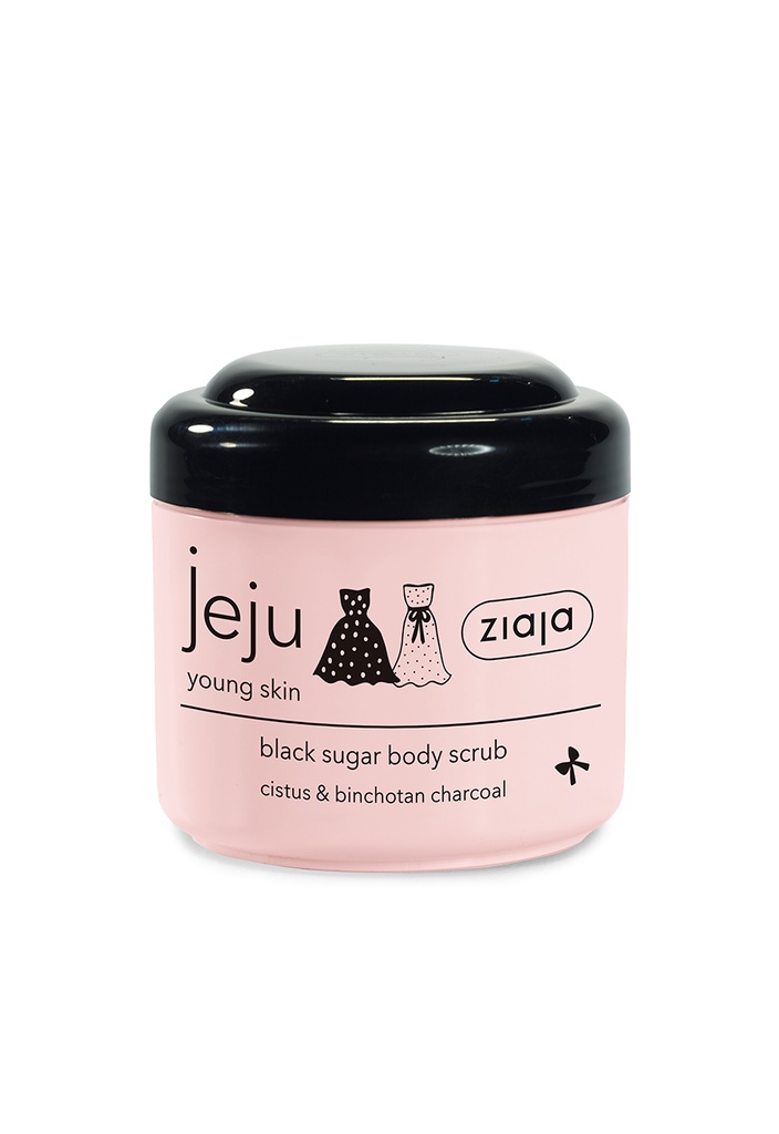 Ziaja JEJU Black Sugar Body Scrub 200 ML