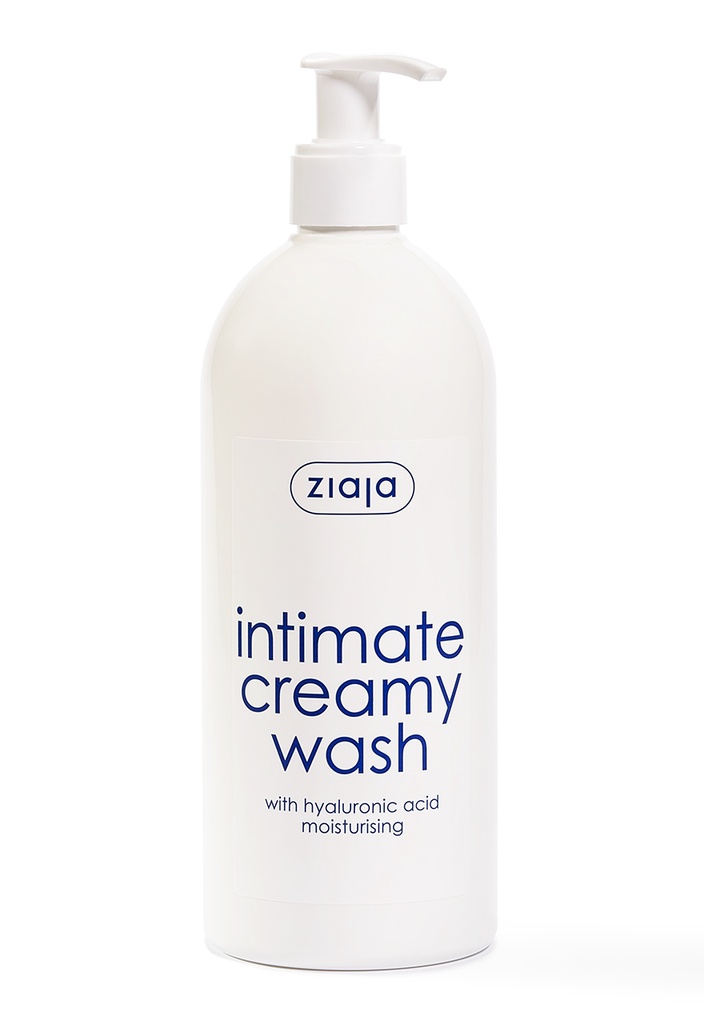 Ziaja Intimate Creamy Wash With Hyaluronic Acid Moisturising 500 ML