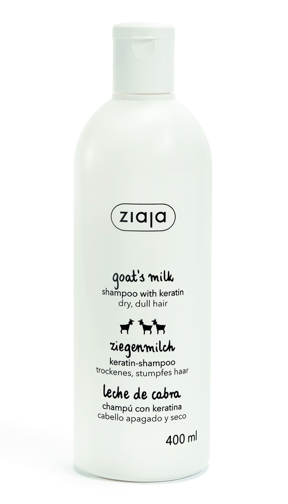 Ziaja Goat's Milk Shampoo With Keratin 400 ML