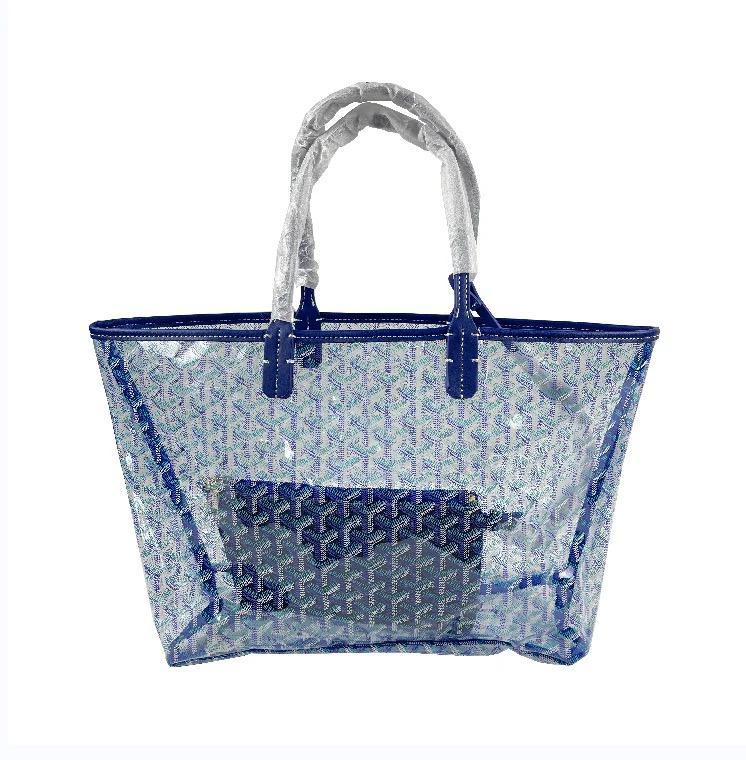 LAVIE - Pocahontas - Lavie PVC Hand Bag with a mini PU bag - Blue