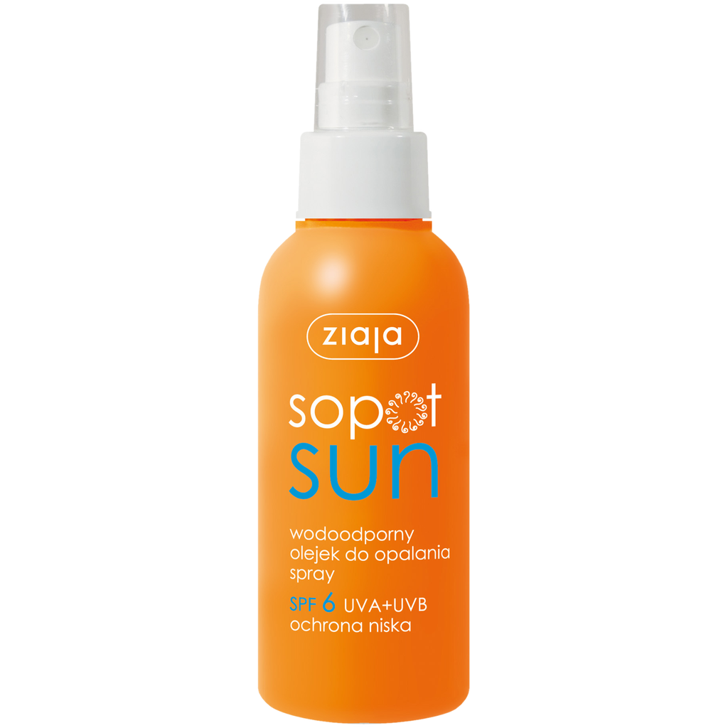 ZIAJA SOPOT SUN OIL SPRAY SPF 6 125ML