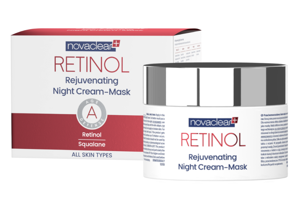 NOVACLEAR RETINOL REJUVENATING NIGHT CREAM-MASK 50ML