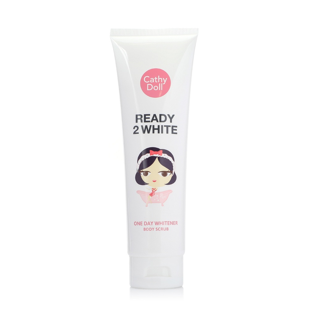 CATHY DOLL READY 2 WHITE ONE DAY WHITENER BODY SCRUB 200G