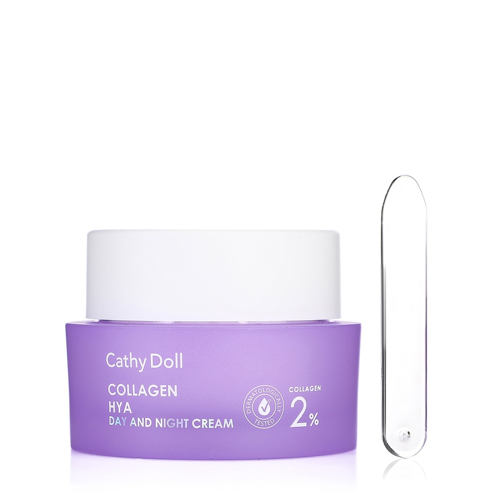 CATHY DOLL COLLAGEN AND HYA DAY &amp; NIGHT CREAM 50ML