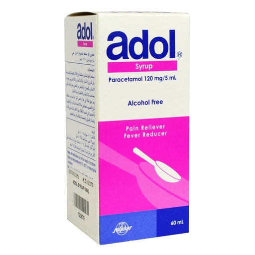 [G00096] ADOL 120mg/5ml Syrup 60MLf