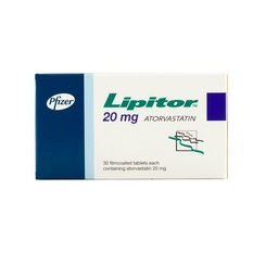 [G00146] LIPITOR 20MG 30TABLETS