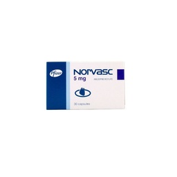 [G00151] NORVASC 5MG CAPSULES 30.S