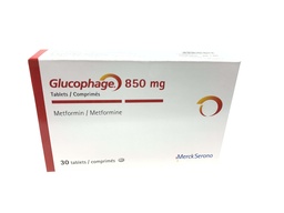 [G01832] GLUCOPHAGE TABLETS 850MG 30'S