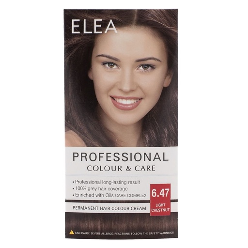 [G02770] Elea Profisional Hair Colour 6.47 light Chestnut