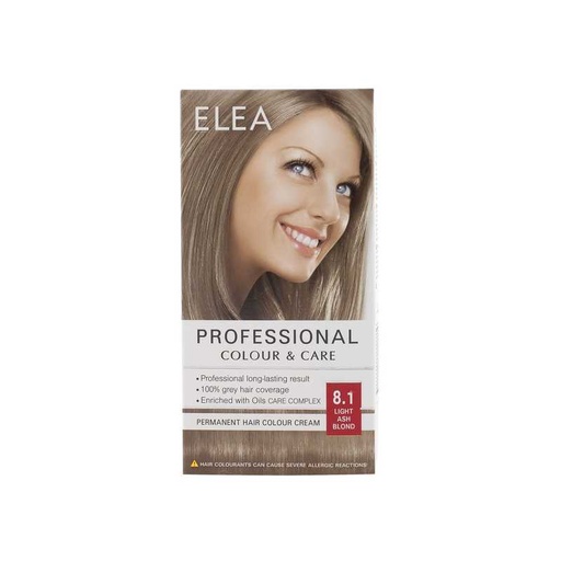 [G02774] Elea Profisional Hair Colour 8.1 Light Ash Blond