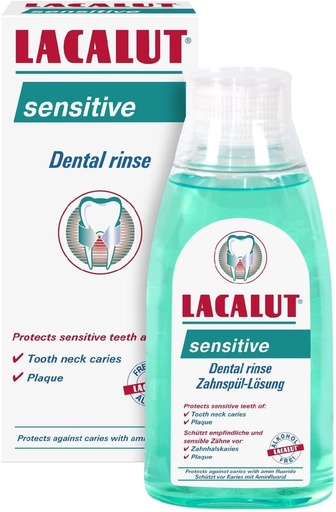 [G02909] LACALUT SENSITIVE MOUTH WASH 300ML