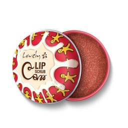 [G04977] Lovely lip Scrub Can Scrub Can Gingerbread 