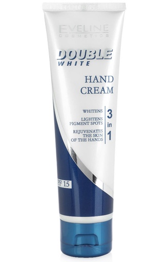 [G04983] EVELINE DOUBLE WHITE HAND CREAM 100ML