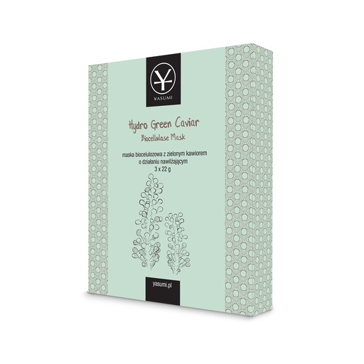 [G05512] YASUMI HYDRO GREEN CAVIAR MASK