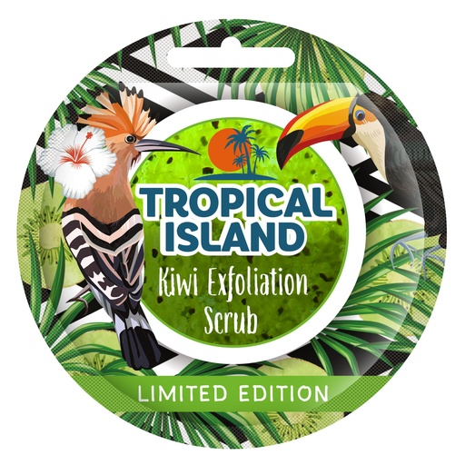 [G05940] Tropical Island Kiwi Ezfoliation Scrub 10Mg