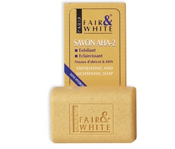 [G08303] Fair and White AHA-2 YELLOW SOAP